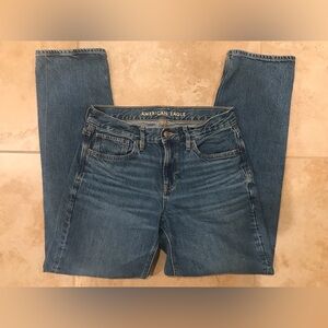 AE '90s Straight Rigid Jean (Classic Blue) - Size 2